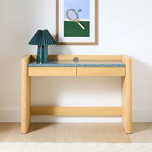 Alley 49" Wood and Terrazzo Kids Desk by Venus Williams