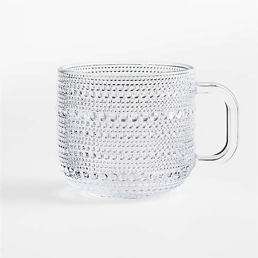 Alma 17.5-oz. Clear Glass Mug