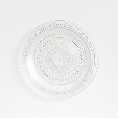View Alma Clear Glass Salad Plates, Set of 4 details