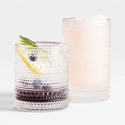 Alma Clear Highball and Double Old-Fashioned Glass