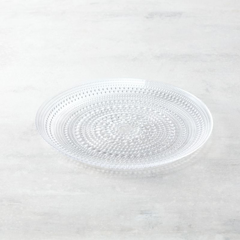 Alma Clear Glass Charger Plates, Set of 4 - image 1 of 2