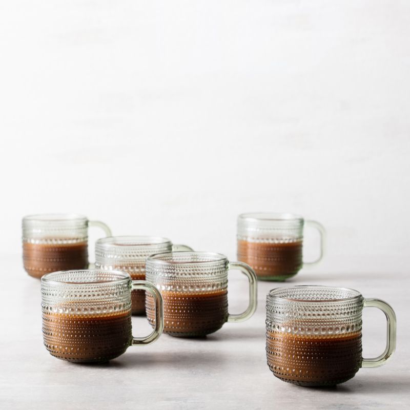Alma 13.5-oz. Smoke Glass Mugs, Set of 6 - image 1 of 4
