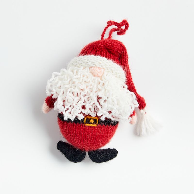 Alpaca Santa Christmas Tree Ornament - image 0 of 1