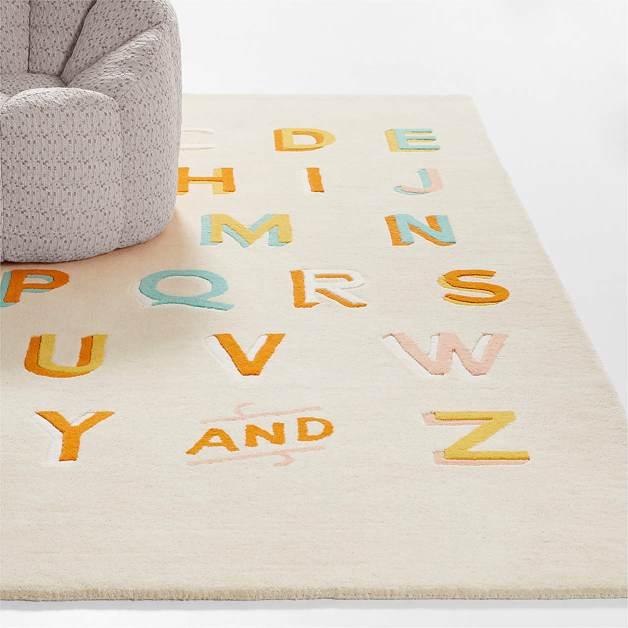 Alphabet City Cream Rug
