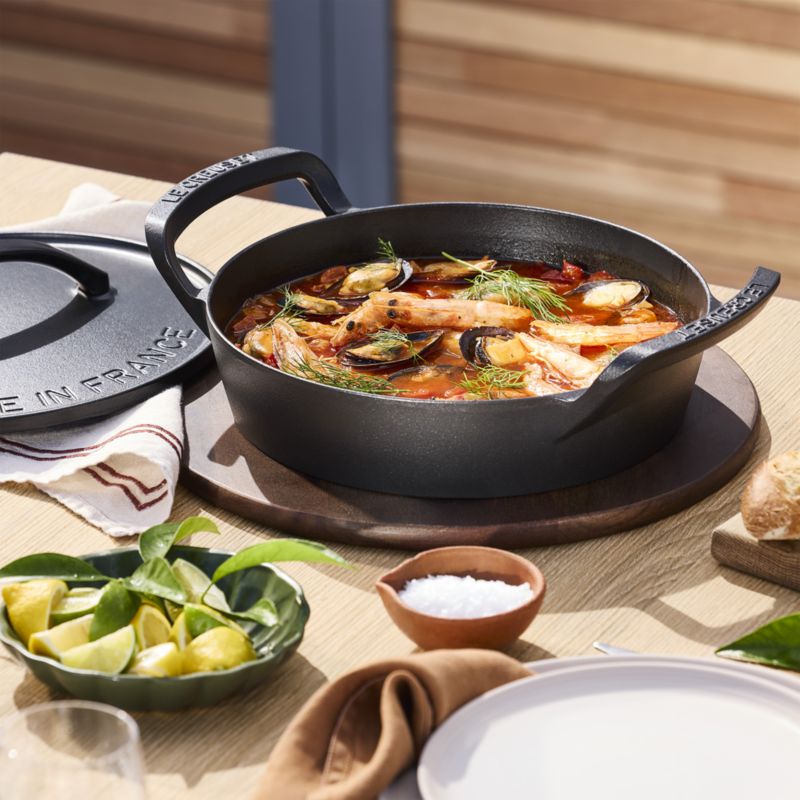 Le Creuset ® Alpine Outdoor 3.5-Qt Matte Black Everyday Pan - image 1 of 7