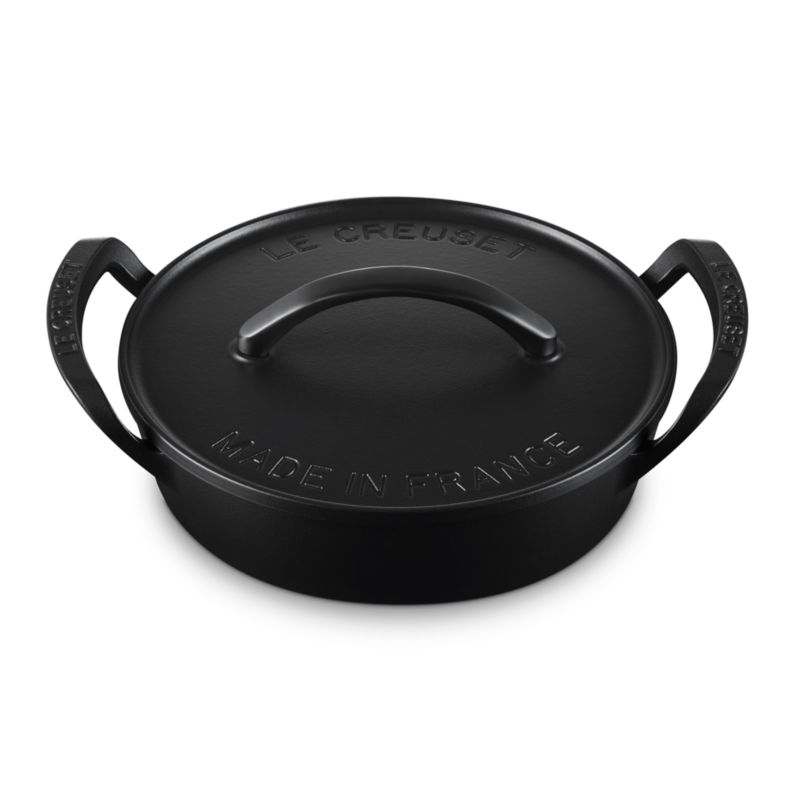 Le Creuset ® Alpine Outdoor 3.5-Qt Matte Black Everyday Pan - image 6 of 7