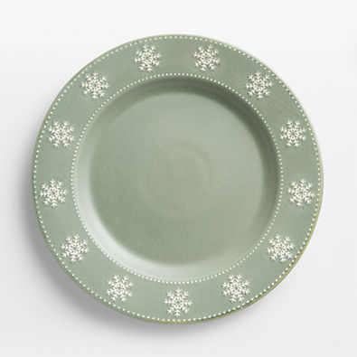 View Alpine Snowflake Stoneware Dinner Plate details