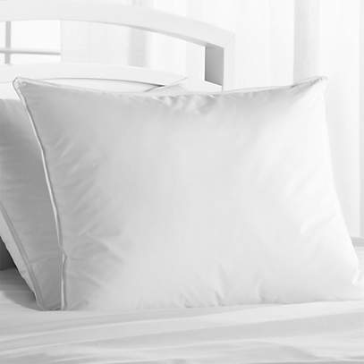 MAXI Down Alternative Pillow 100% Cotton Fabric Bed Pillow - with