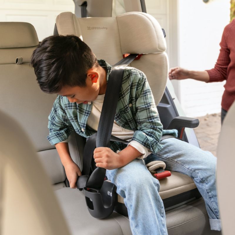 UPPAbaby ® Alta V2 Kavneer Almond Melange Booster Car Seat - image 1 of 4