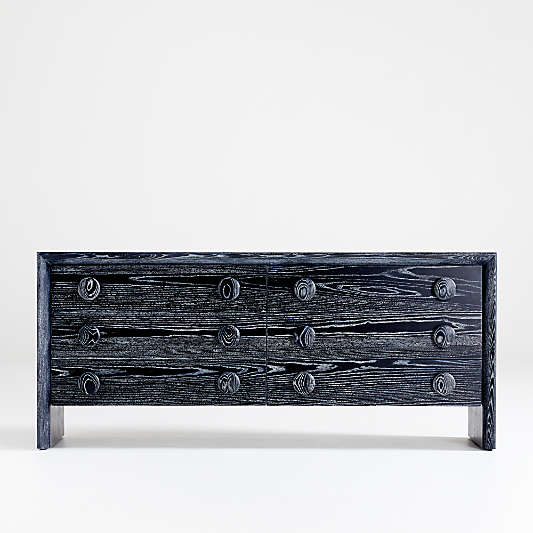 Altamont Black 6-Drawer Dresser