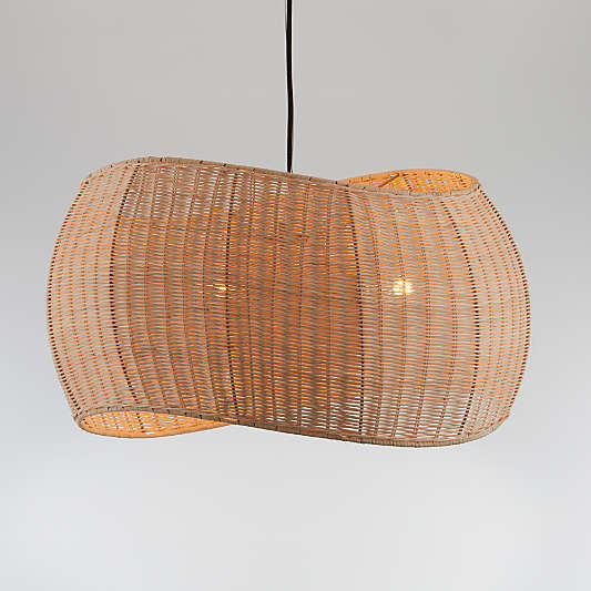 Althea Wicker Pendant Light