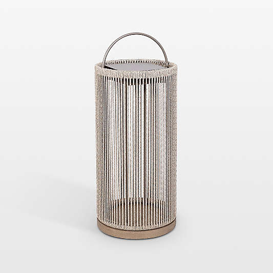 Alto Rope Outdoor Solar LED Lantern 26"