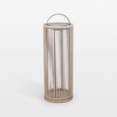 Alto Rope Outdoor Solar LED Lantern 35"