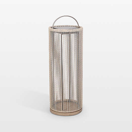 Alto Rope Outdoor Solar LED Lantern 35"