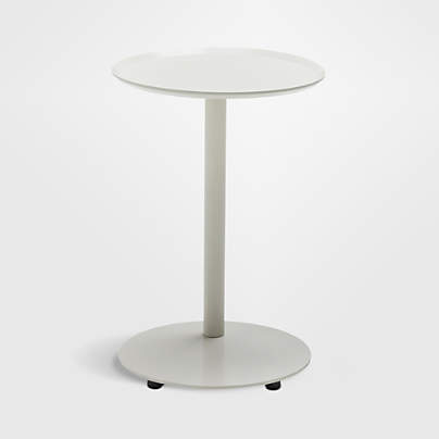 Neighbor ™ Aluminum 16" Putty Round Outdoor Side Table