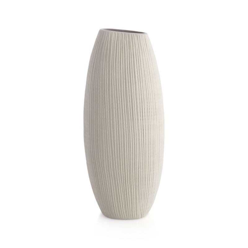 Alura Cream Tall Vase - image 7 of 12