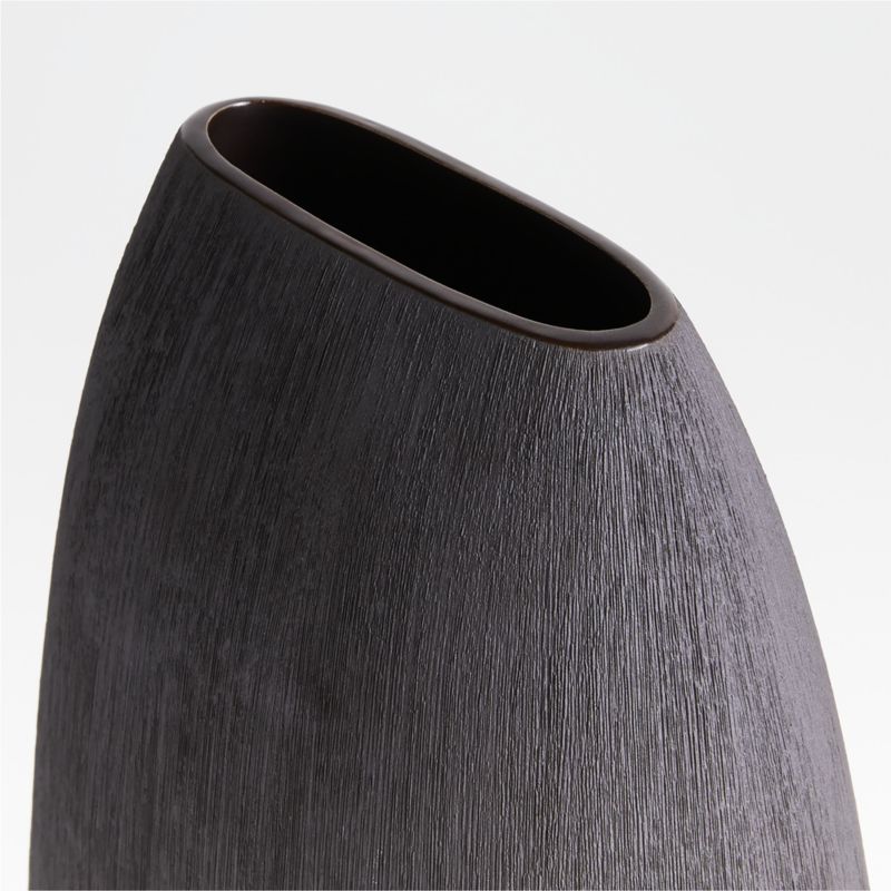 Alura Tall Grey Porcelain Vase