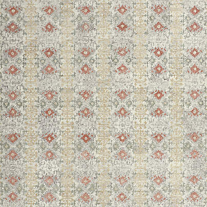 Alvarez Wool Handwoven Garden Multicolor Area Rug Swatch 12"x18"