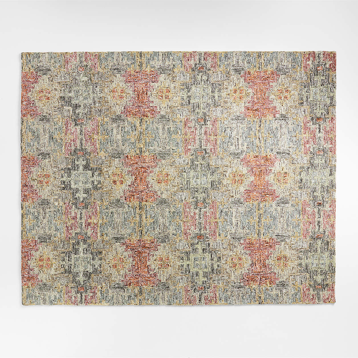 Alvarez Garden Hand Tufted Area Rug 8'x10' + Reviews Crate & Barrel