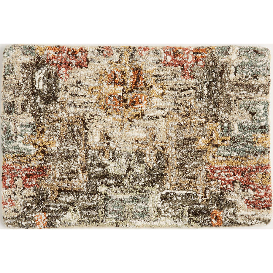 Alvarez Garden WoolBlend 12"x18" Rug Swatch. + Reviews Crate & Barrel