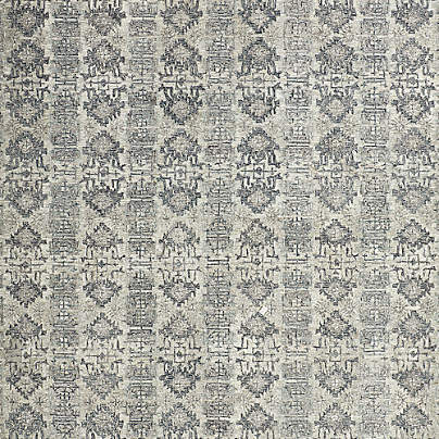 Alvarez Wool Hand-Tufted Mineral Blue Area Rug Swatch