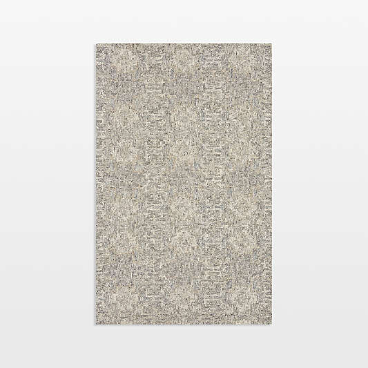 Solid Grey Rugs Crate & Barrel