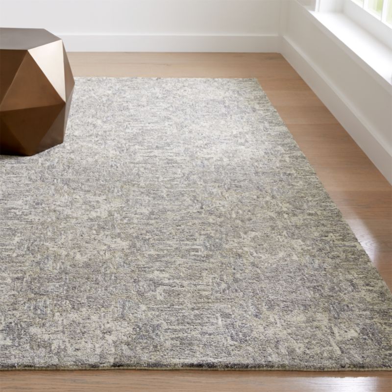 Alvarez Wool And Viscose Rug Crate, Crate And Barrel Area Rugs