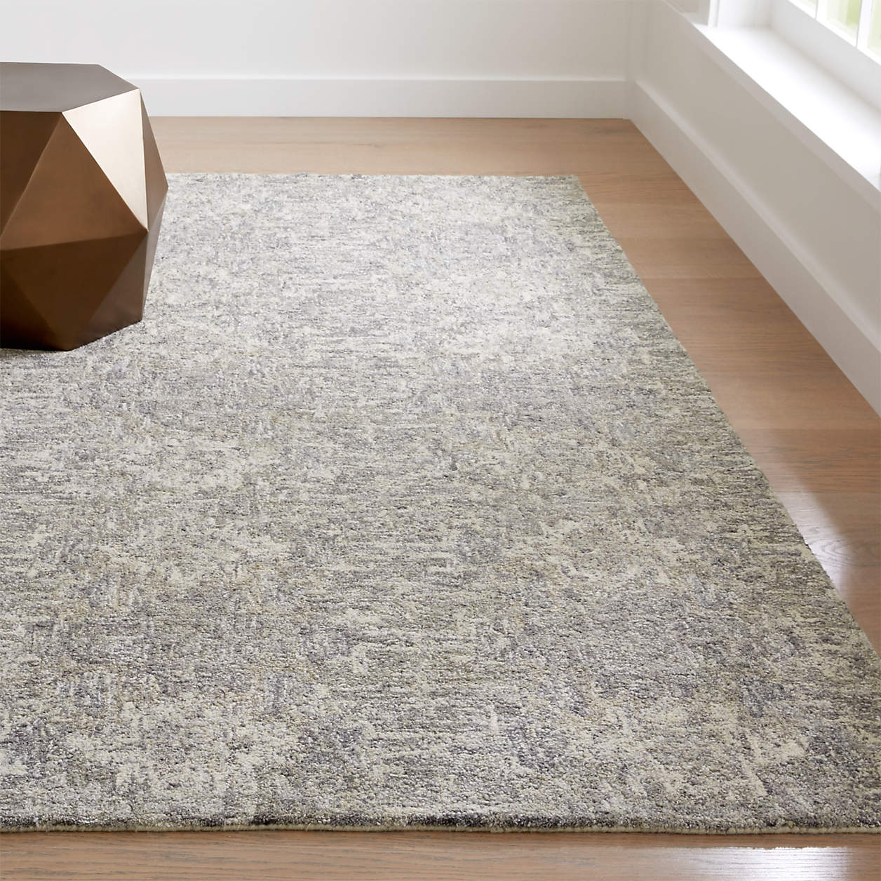 Alvarez Wool and Viscose Rug Crate & Barrel