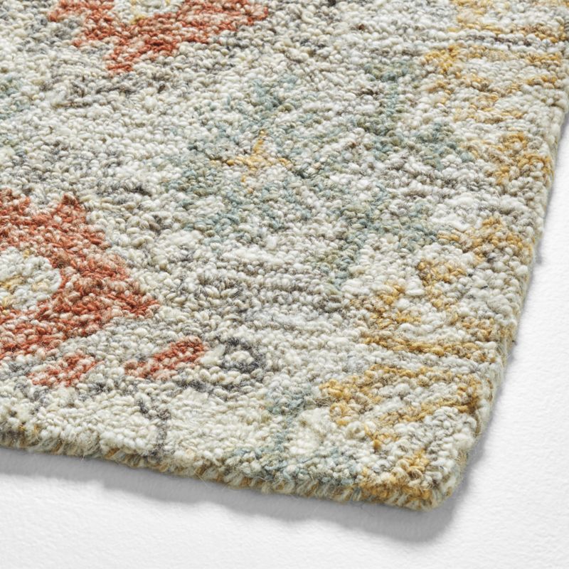 Alvarez Wool Handwoven Garden Multicolor Area Rug Swatch 12"x18" - image 3 of 4