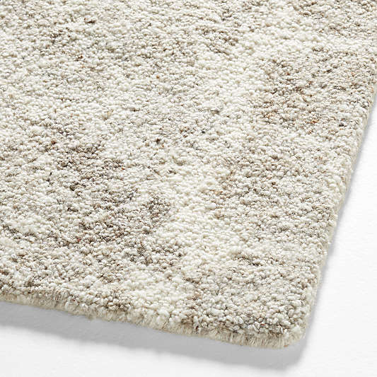 Alvarez Wool Hand-Tufted Ivory Runner Rug 2'10"x9'