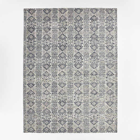 Alvarez Wool Handwoven Mineral Blue Area Rug