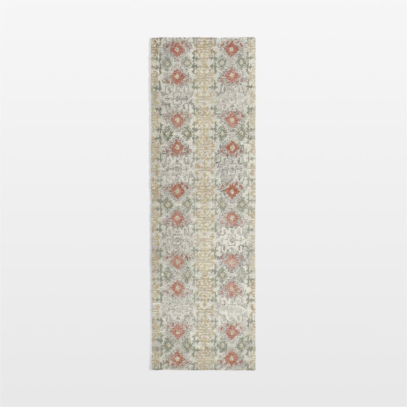 Alvarez Wool Garden Runner Rug 2'10"x9' - image 4 of 5