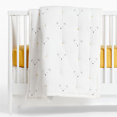 View Alvin Bears Baby Crib Quilt details