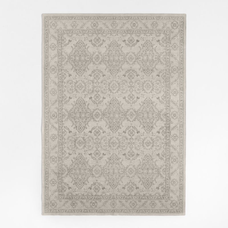 Amalfi Wool Traditional Beige Area Rug 6'x9' - image 1 of 5