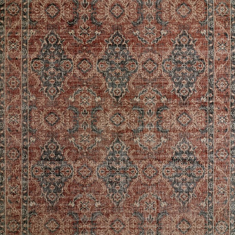 Amalfi Wool Traditional Rust Red Area Rug 10'x14' - image 0 of 4