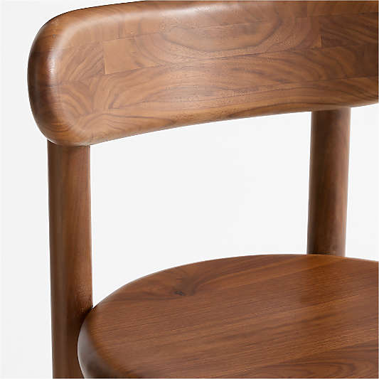 Amapa Walnut Barstool