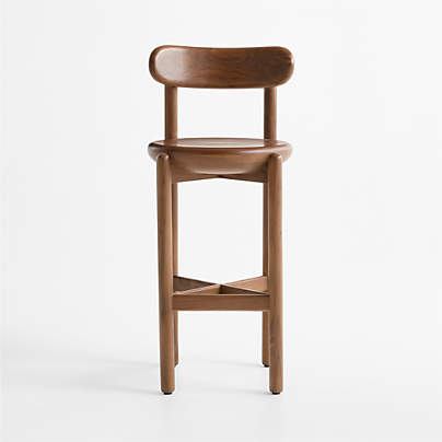 Amapa Walnut Barstool