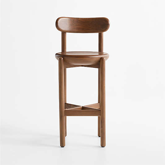 Amapa Walnut Barstool