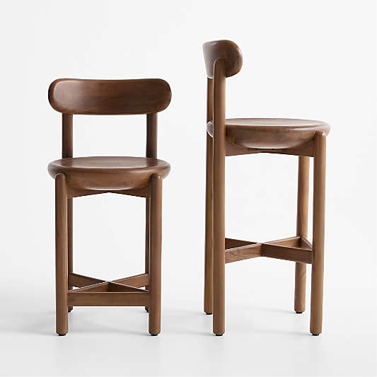 Amapa Walnut Stools