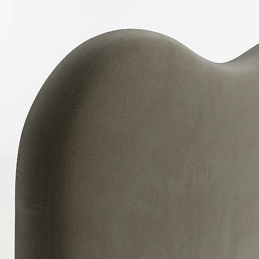 Amara Curved Upholstered Storage Bed