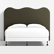 Willow II Slipcovered Bench Queen Sleeper Sofa