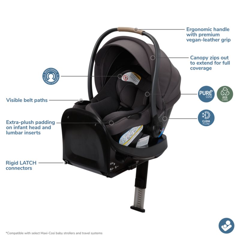 Maxi-Cosi ® Ambra Escargot Lightweight Infant Car Seat - image 1 of 12