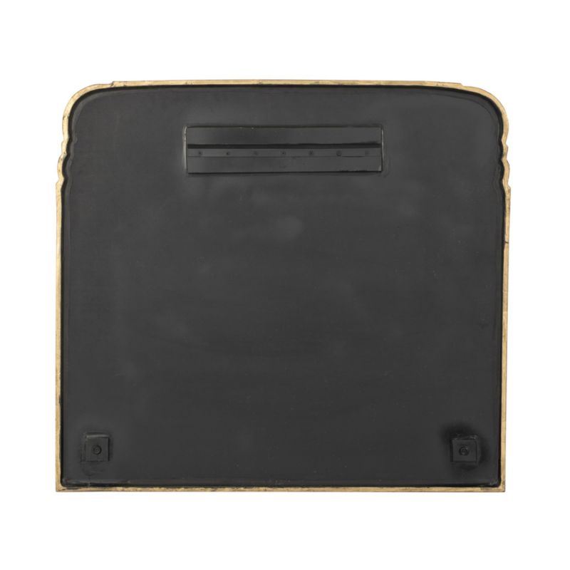 Amelie Antique Brass Mantel Mirror 39.5" x 36" - image 4 of 5