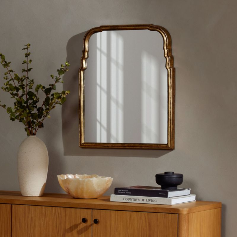 Amelie Brass Vanity Mirror 22" x 26" - image 1 of 5