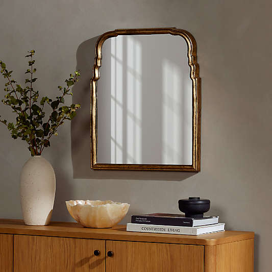 Amelie Brass Vanity Mirror 22" x 26"