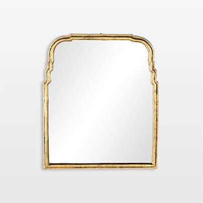 Amelie Brass Vanity Mirror 22" x 26"