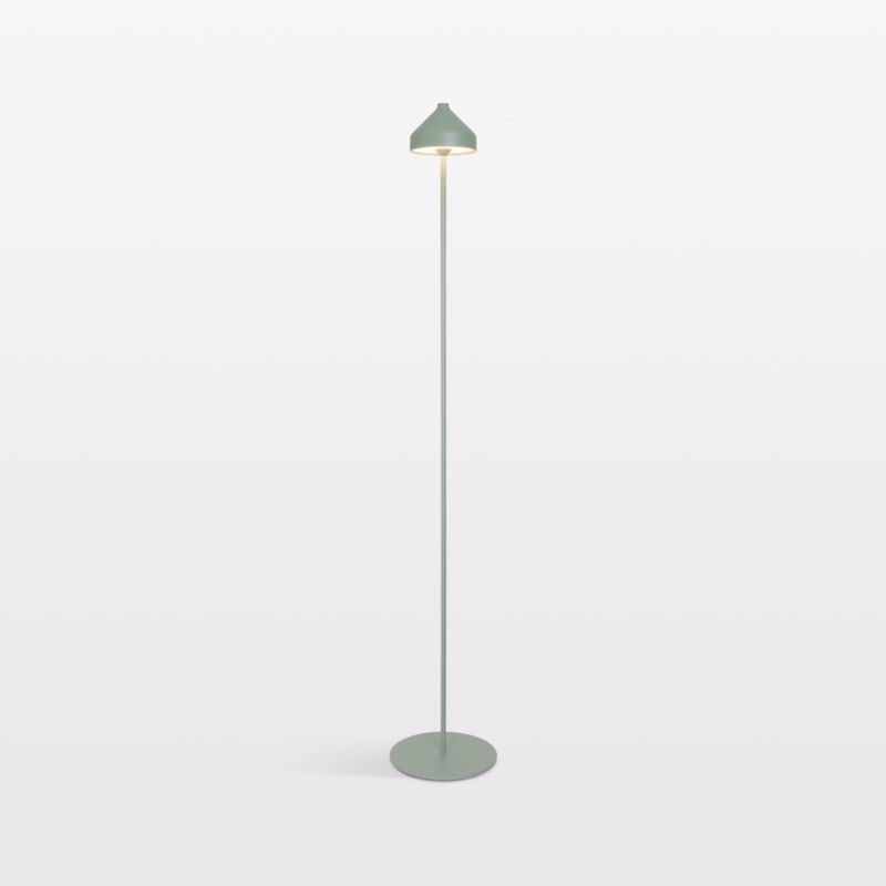 Amelie Pro Metal Floor Lamp Mint Green 47" by Zafferano America - image 0 of 3