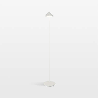 Amelie Pro Metal Floor Lamp White 47" by Zafferano America