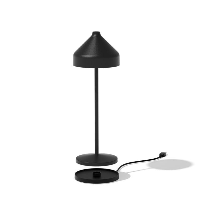 Amelie Pro Metal Table Lamp Black by Zafferano America 13.4" - image 2 of 3