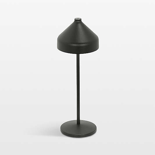 Amelie Pro Metal Table Lamp Black by Zafferano America 13.4"